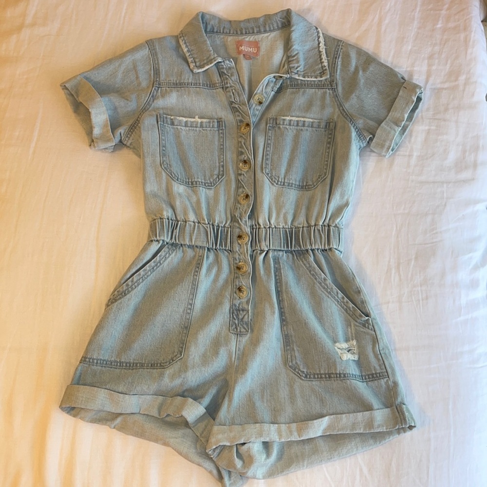 SHOW ME YOUR MUMU - Cannon Romper in Dockside